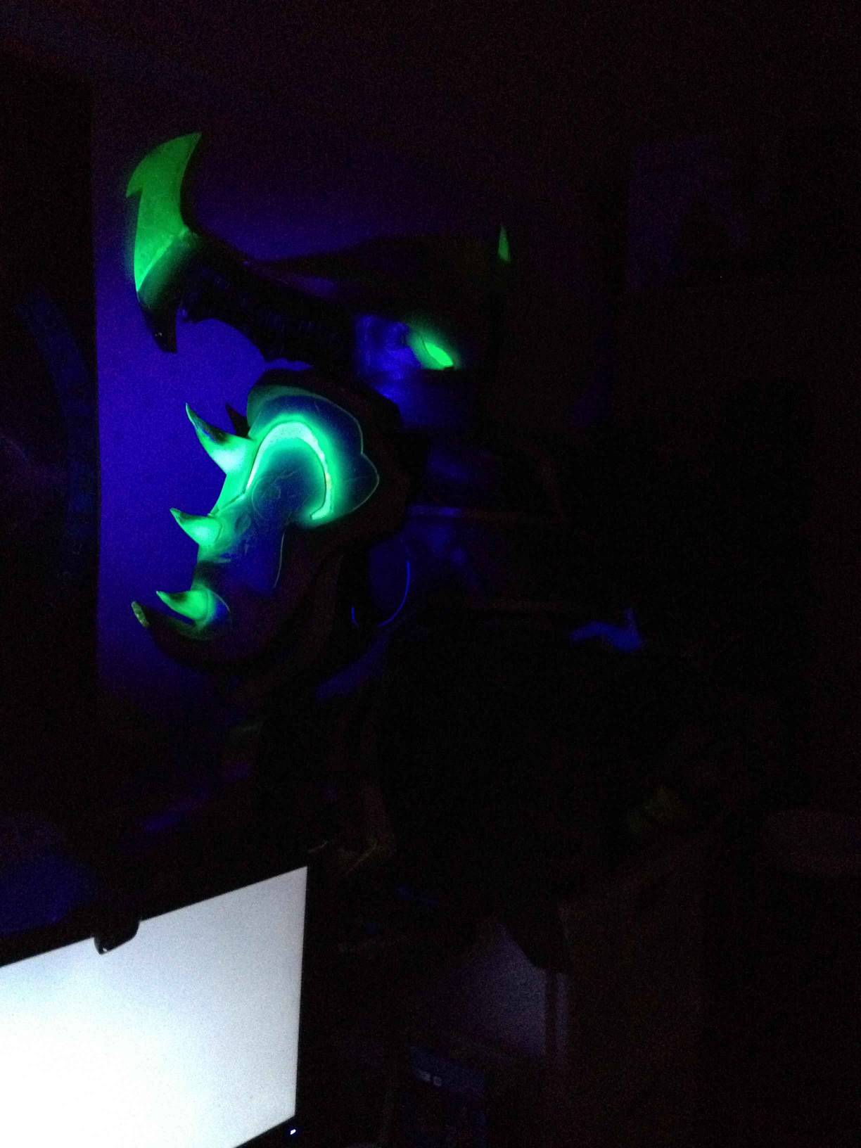 大量LED邪能灯效:科达娜邪歌COS分享